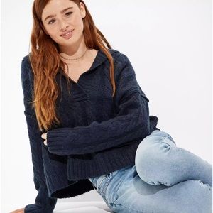 Navy American Eagle Sweater